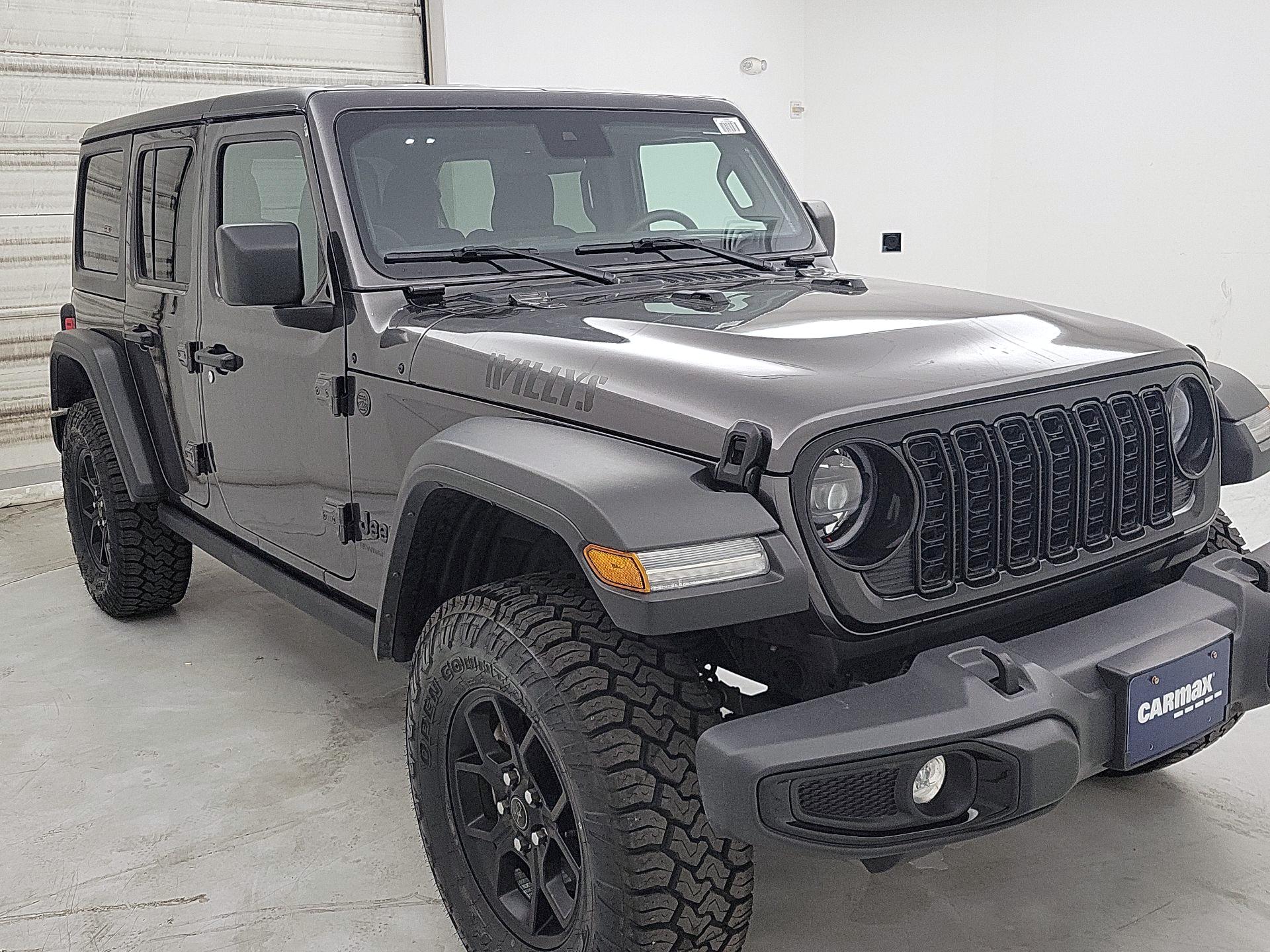 Gray 2025 Jeep Wrangler SUV / Crossover Four-Wheel Drive Automatic