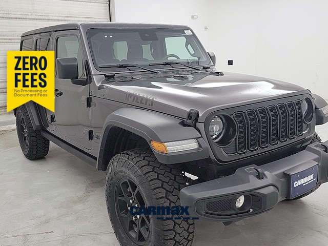 Gray 2025 Jeep Wrangler SUV / Crossover Four-Wheel Drive Automatic