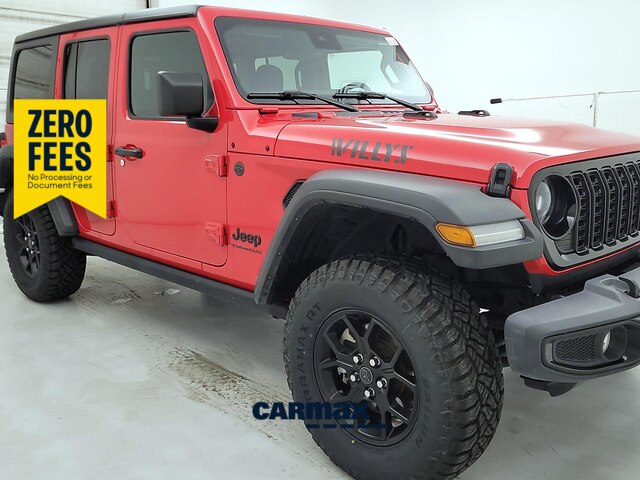 Red 2025 Jeep Wrangler SUV / Crossover Four-Wheel Drive Automatic