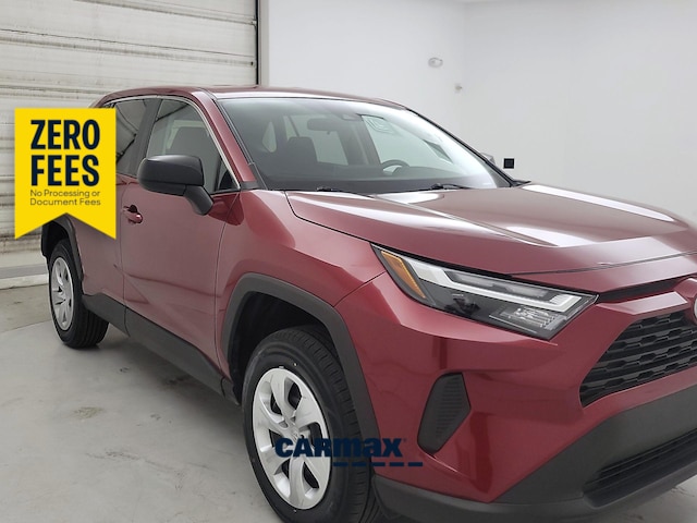 Red 2025 Toyota RAV4 SUV / Crossover Front-Wheel Drive Automatic