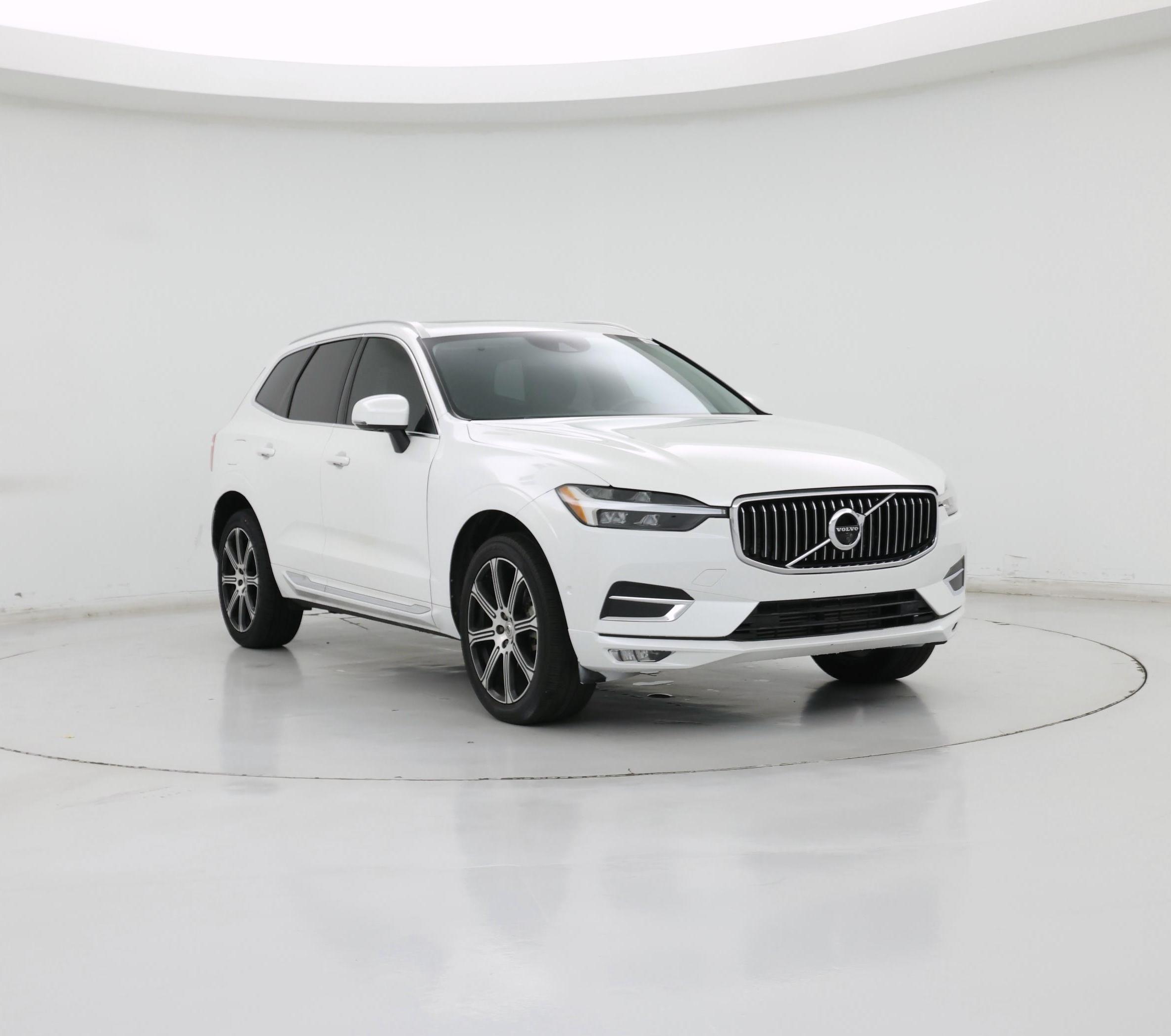 White 2021 Volvo XC60 SUV / Crossover Front-Wheel Drive Automatic