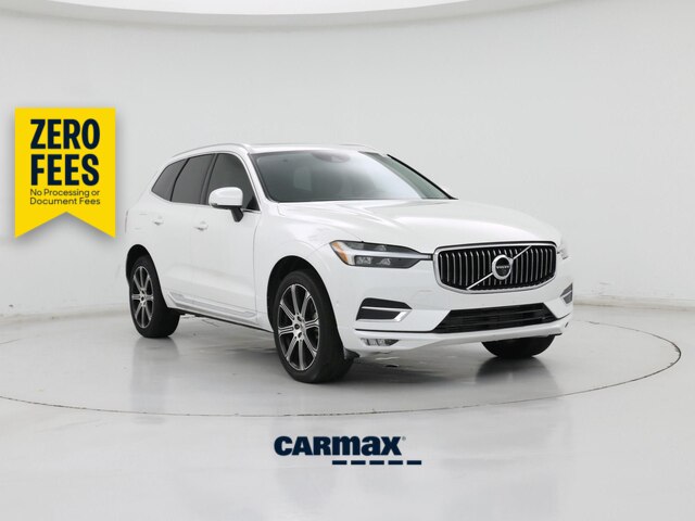 White 2021 Volvo XC60 SUV / Crossover Front-Wheel Drive Automatic