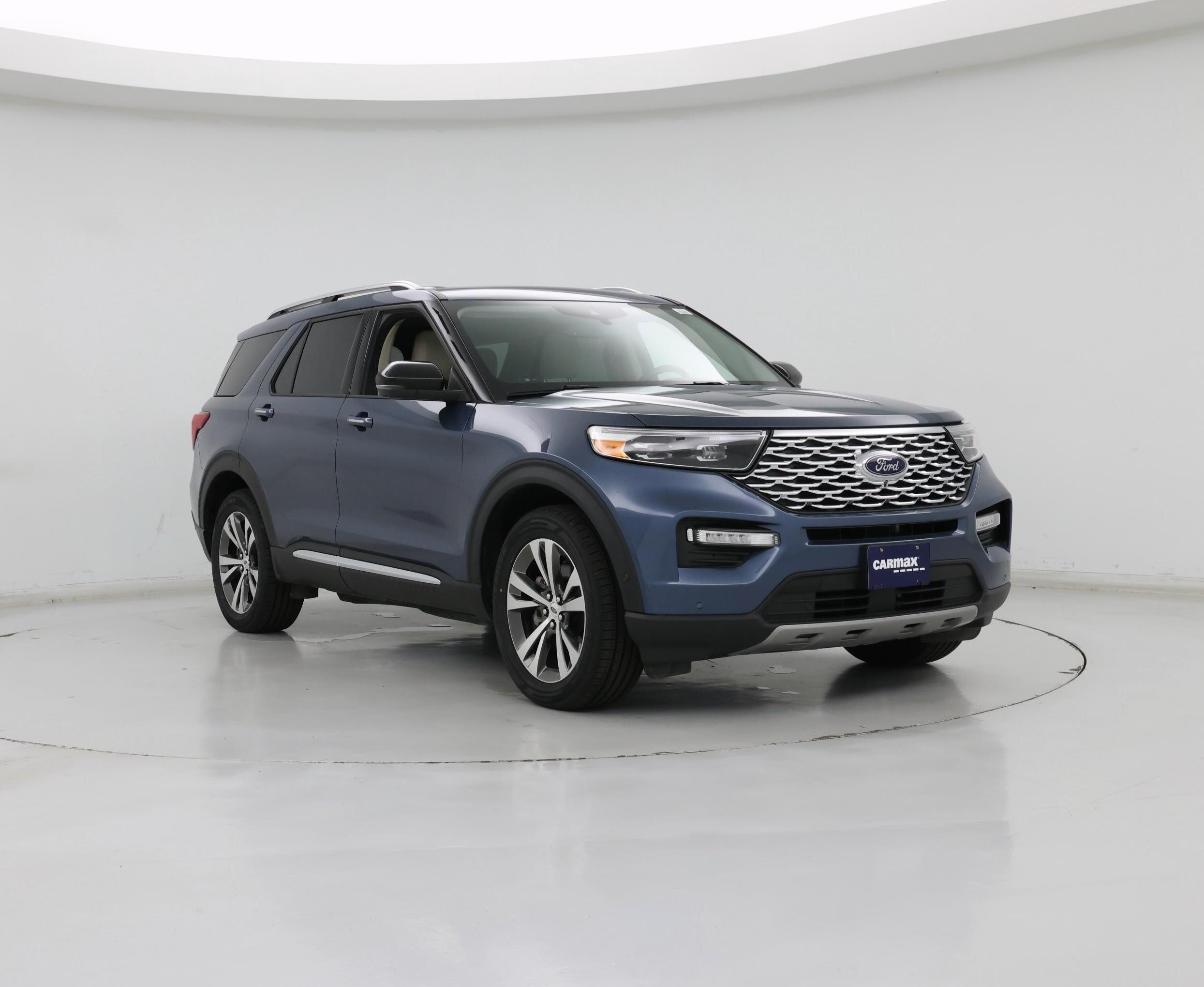 Blue 2020 Ford Explorer SUV / Crossover All-Wheel Drive Automatic