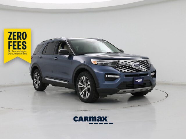 Blue 2020 Ford Explorer SUV / Crossover All-Wheel Drive Automatic