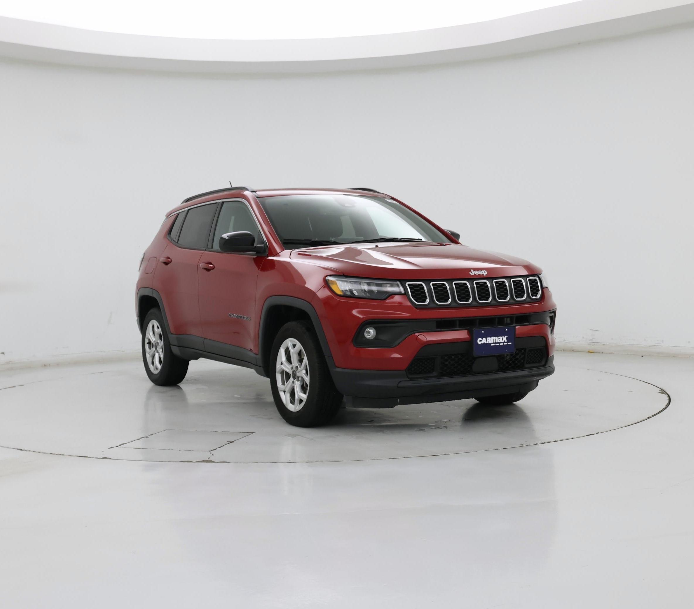 Red 2025 Jeep Compass SUV / Crossover Four-Wheel Drive Automatic