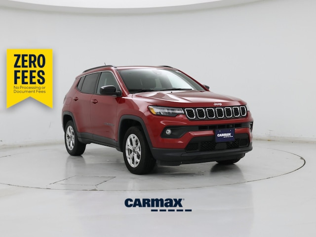 Red 2025 Jeep Compass SUV / Crossover Four-Wheel Drive Automatic