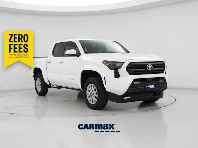 White 2026 Toyota Tacoma Pickup Truck Four-Wheel Drive Automatic