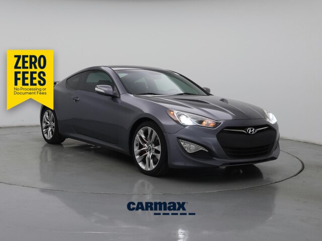 Gray 2016 Hyundai Genesis Coupe Coupe Rear-Wheel Drive Automatic