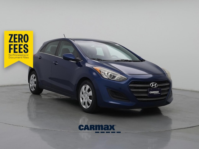 Blue 2016 Hyundai Elantra GT Hatchback Automatic