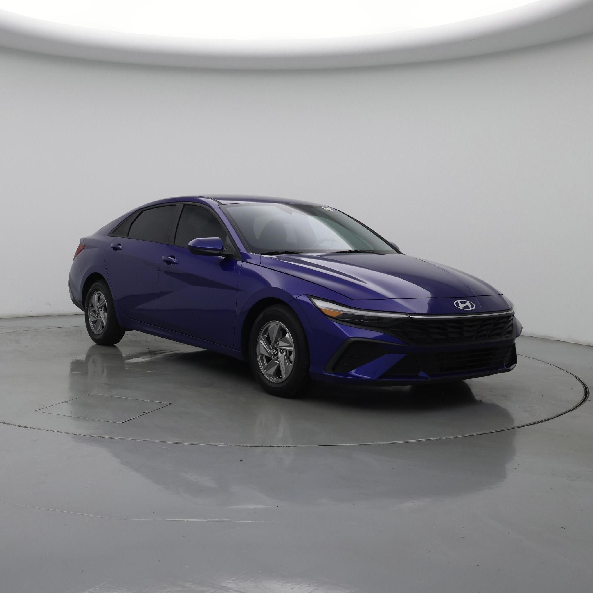 Blue 2024 Hyundai Elantra Sedan Front-Wheel Drive Automatic