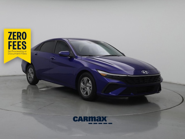 Blue 2024 Hyundai Elantra Sedan Front-Wheel Drive Automatic