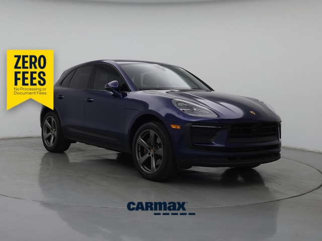 Blue 2023 Porsche Macan SUV / Crossover Automatic
