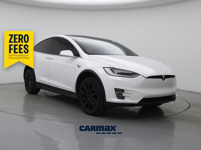 White 2019 Tesla Model X SUV / Crossover All-Wheel Drive Automatic