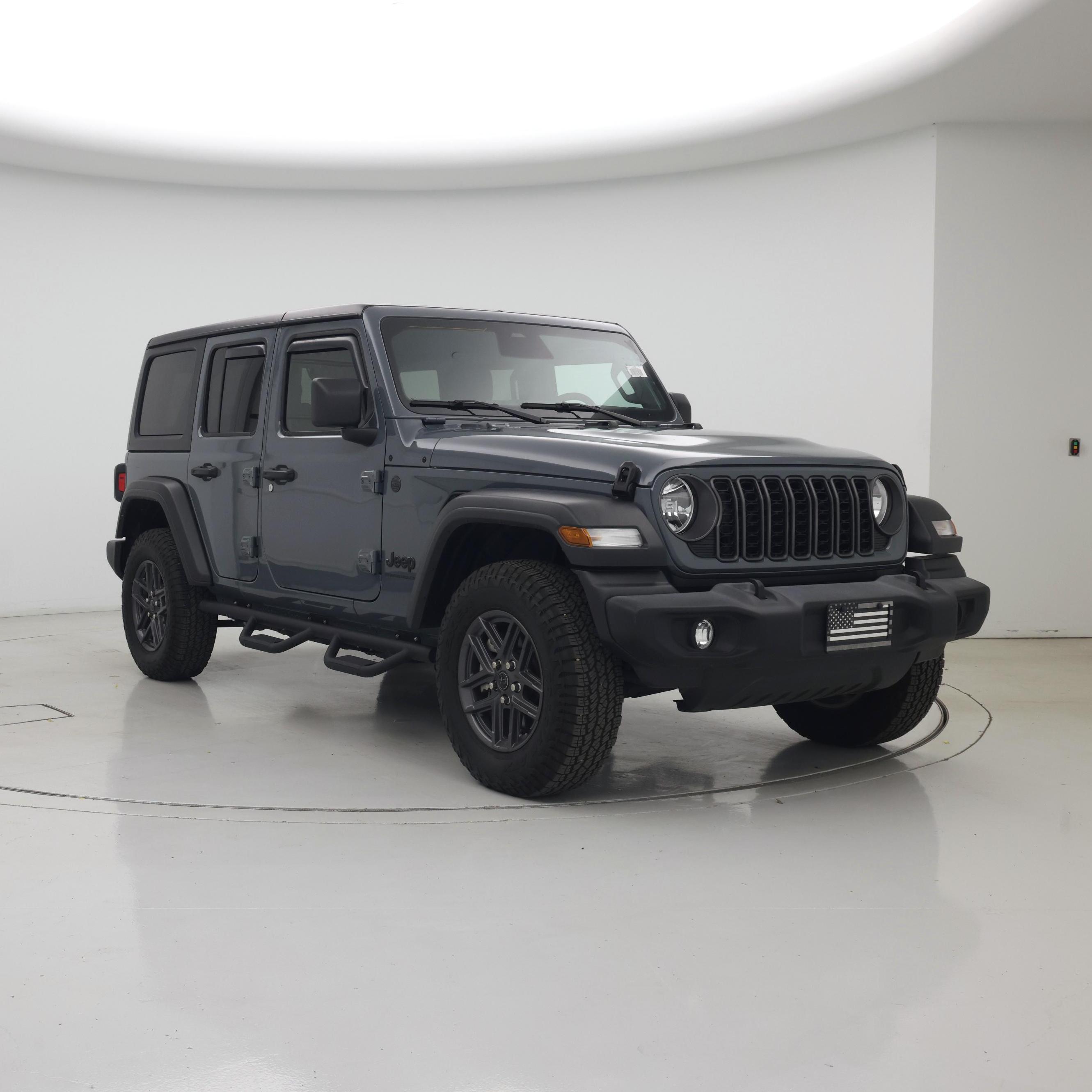 Gray 2025 Jeep Wrangler SUV / Crossover Four-Wheel Drive Automatic