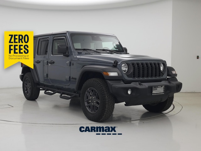Gray 2025 Jeep Wrangler SUV / Crossover Four-Wheel Drive Automatic