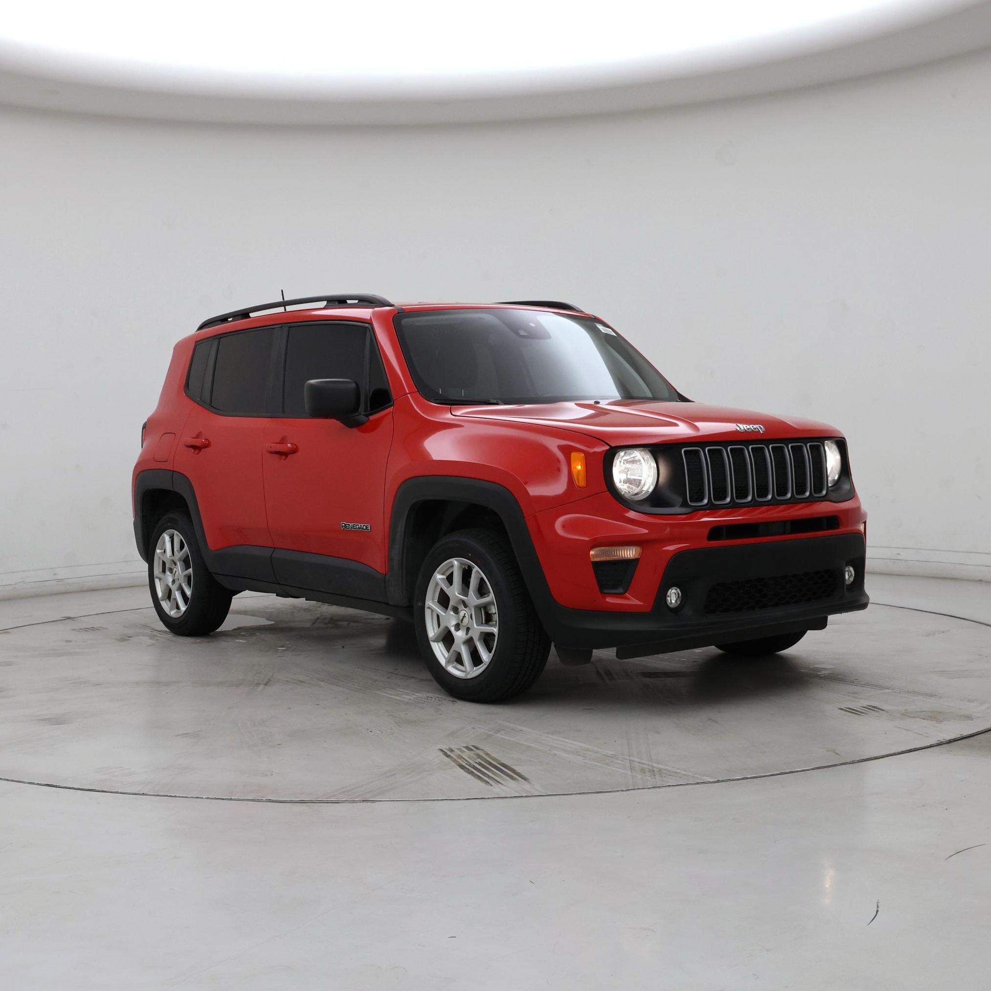 Red 2022 Jeep Renegade SUV / Crossover Four-Wheel Drive Automatic