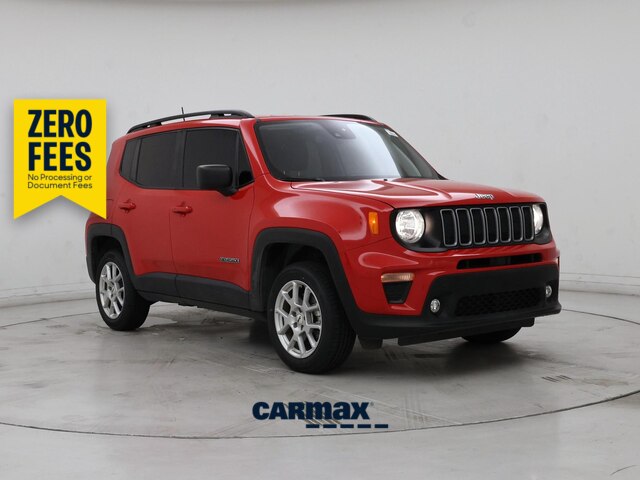 Red 2022 Jeep Renegade SUV / Crossover Four-Wheel Drive Automatic