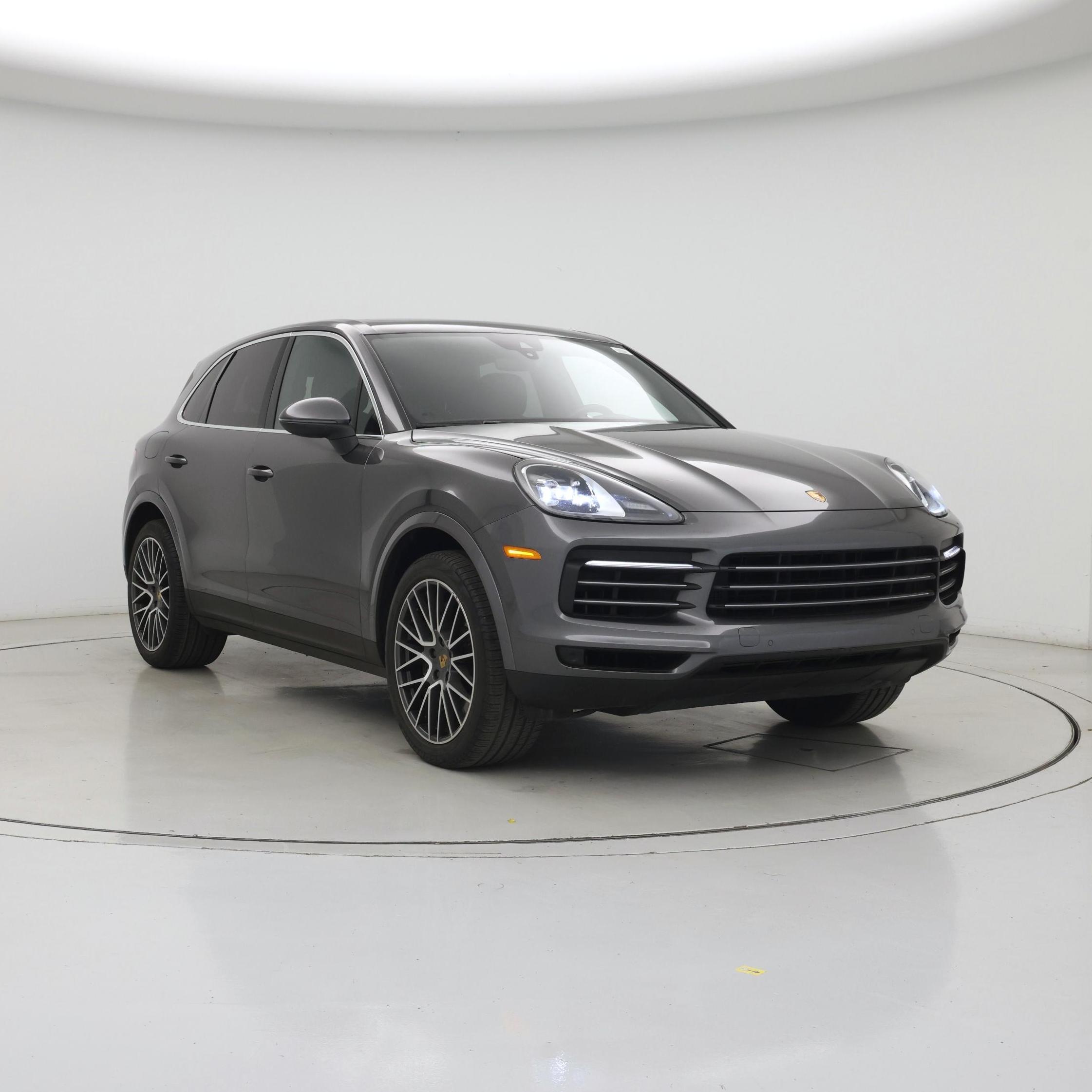 Gray 2021 Porsche Cayenne SUV / Crossover All-Wheel Drive Automatic