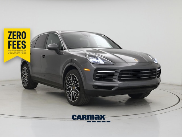 Gray 2021 Porsche Cayenne SUV / Crossover All-Wheel Drive Automatic
