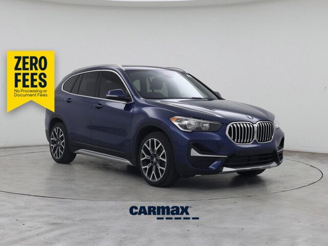 Blue 2021 BMW X1 SUV / Crossover Front-Wheel Drive Automatic