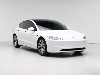 2025 Tesla Model 3 Long Range RWD White