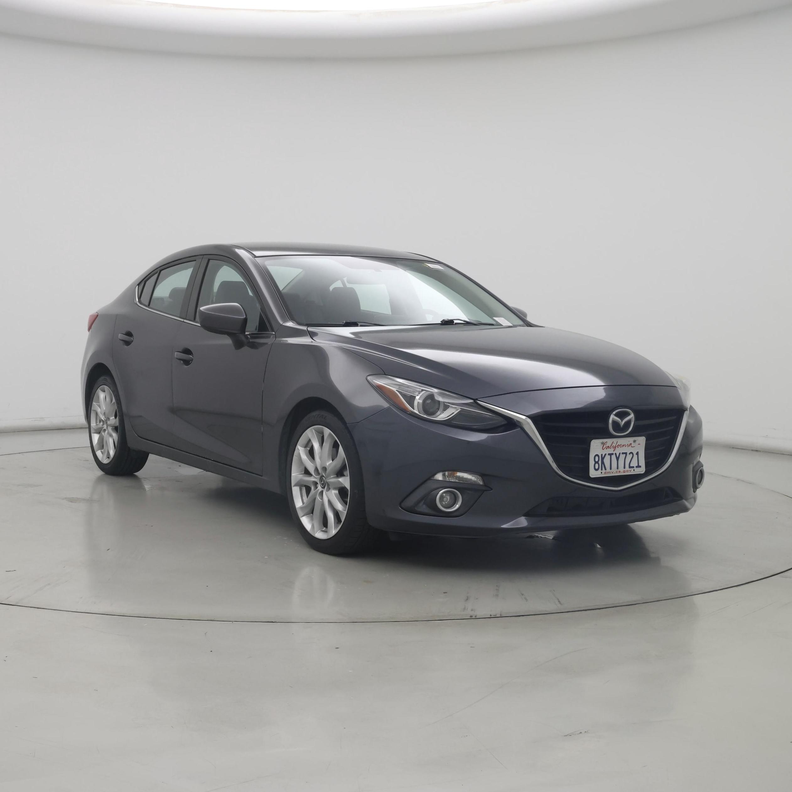 Gray 2014 Mazda MAZDA3 Sedan  Automatic