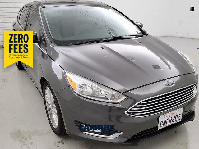 Gray 2018 Ford Focus Hatchback Front-Wheel Drive Automatic