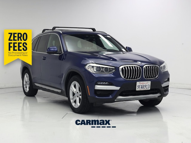 Blue 2020 BMW X3 SUV / Crossover All-Wheel Drive Automatic