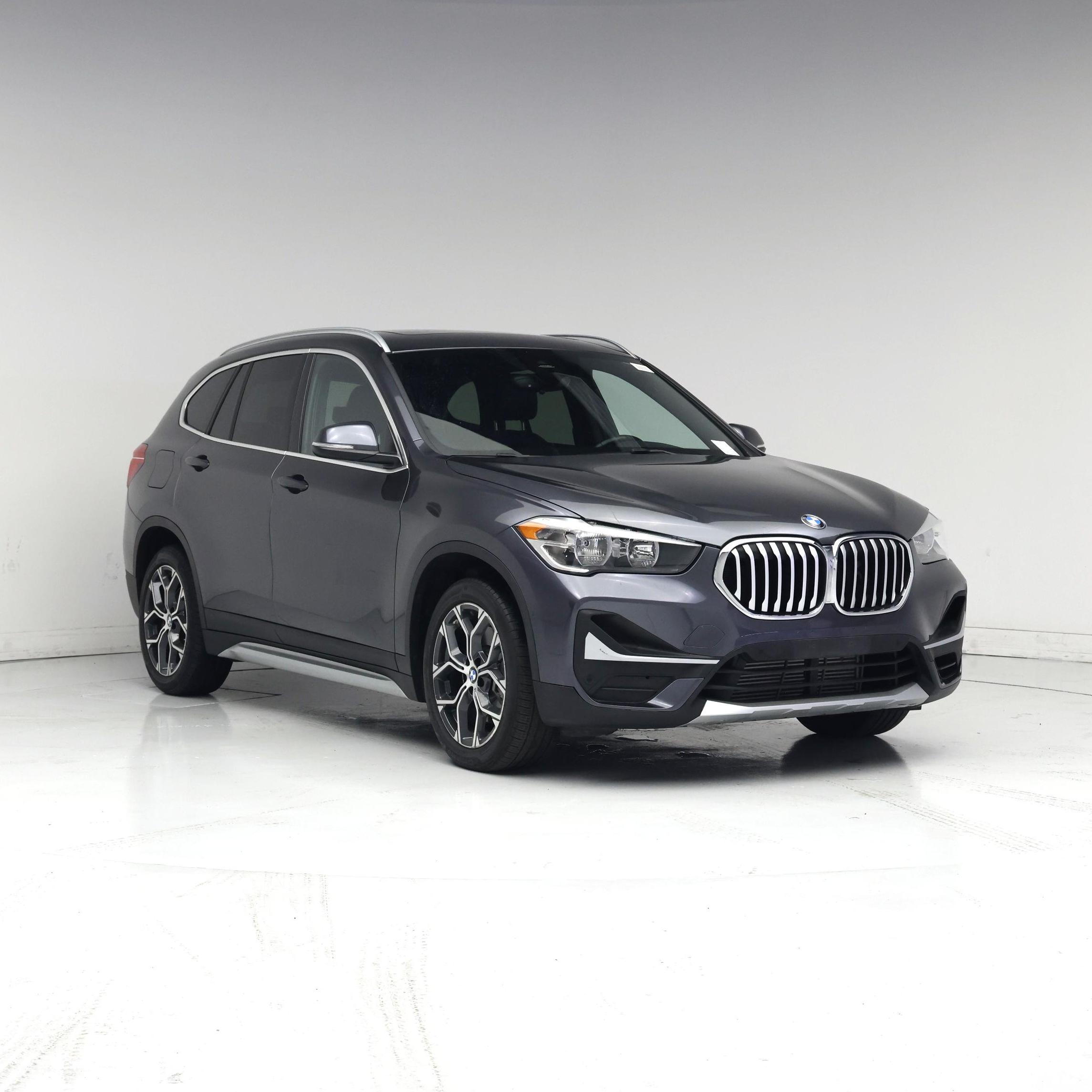 Gray 2021 BMW X1 SUV / Crossover Front-Wheel Drive Automatic