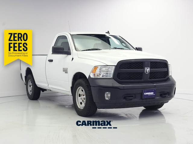 White 2023 RAM 1500 Pickup Truck Four-Wheel Drive Automatic
