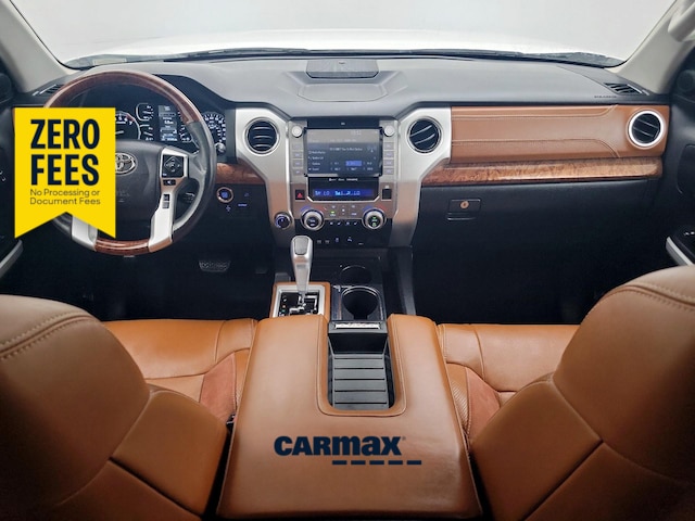 White 2021 Toyota Tundra Pickup Truck Four-Wheel Drive Automatic