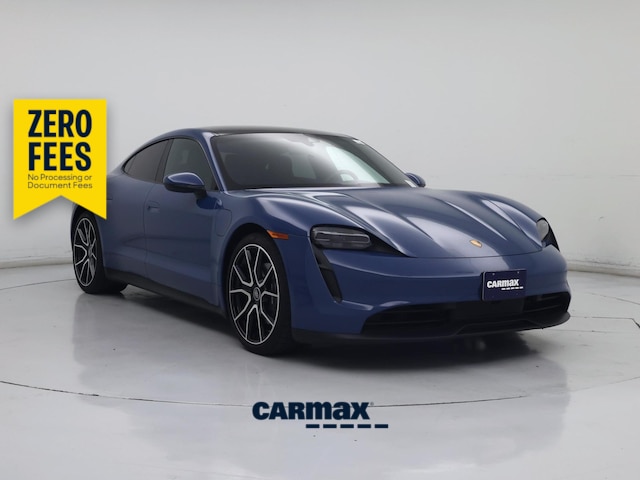Blue 2024 Porsche Taycan Sedan Rear-Wheel Drive Automatic