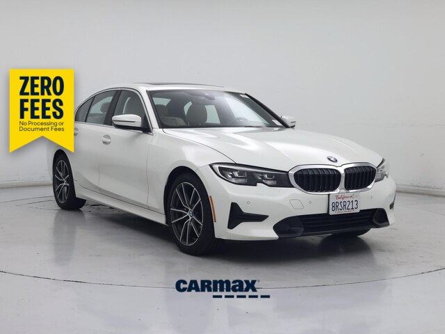 White 2019 BMW 3 Series Sedan Rear-Wheel Drive Automatic