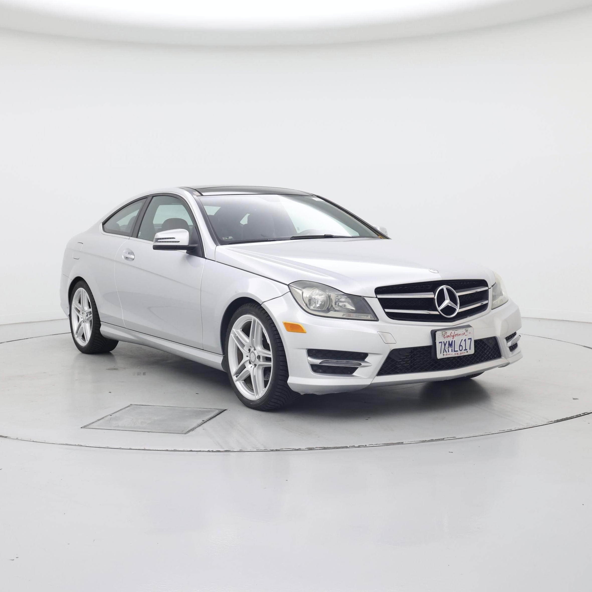 Silver 2015 Mercedes-Benz C-Class Sedan  Automatic