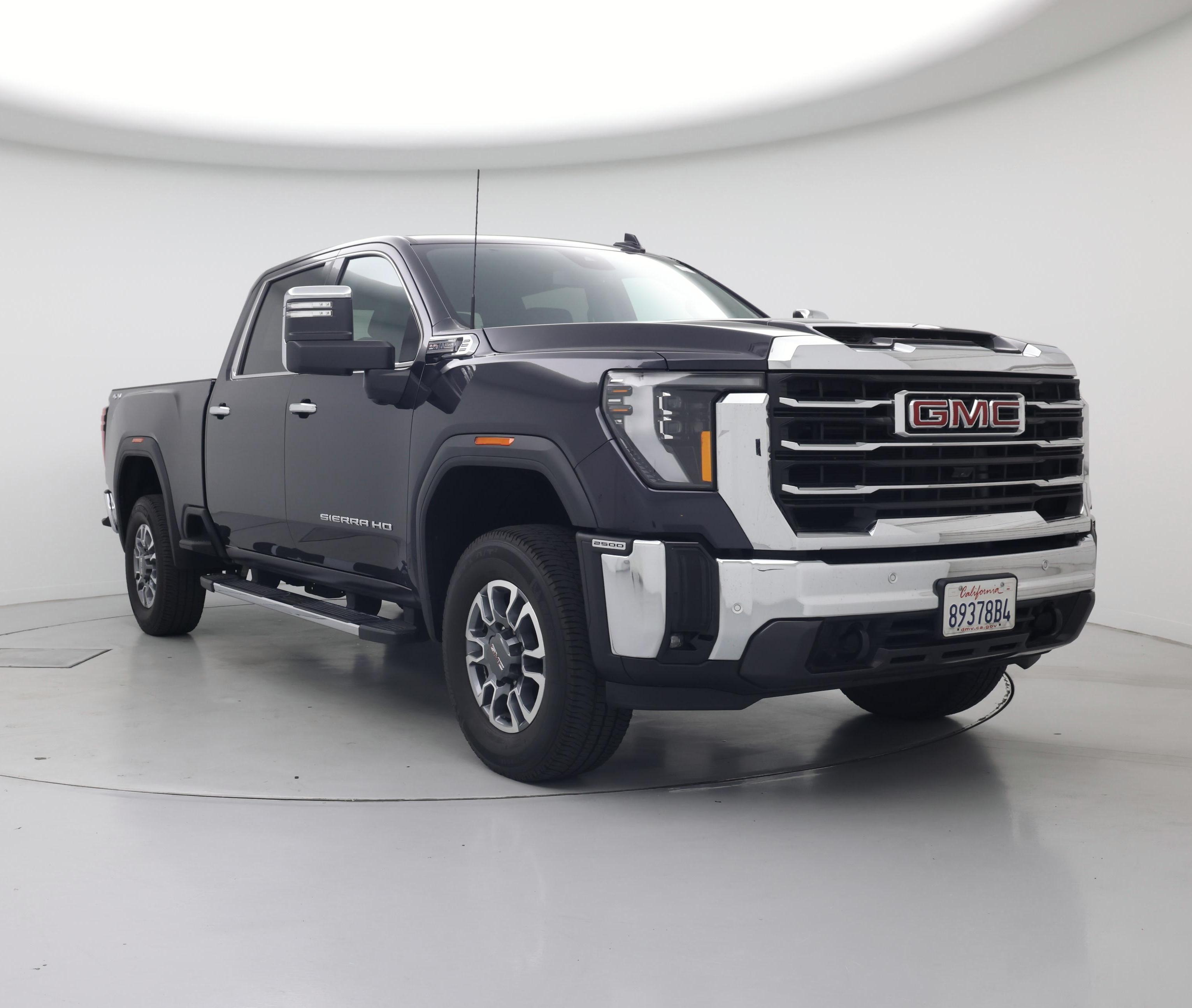Black 2024 GMC Sierra 2500HD Pickup Truck Four-Wheel Drive Automatic