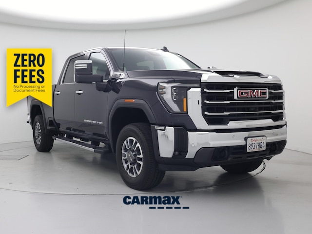 Black 2024 GMC Sierra 2500HD Pickup Truck Four-Wheel Drive Automatic