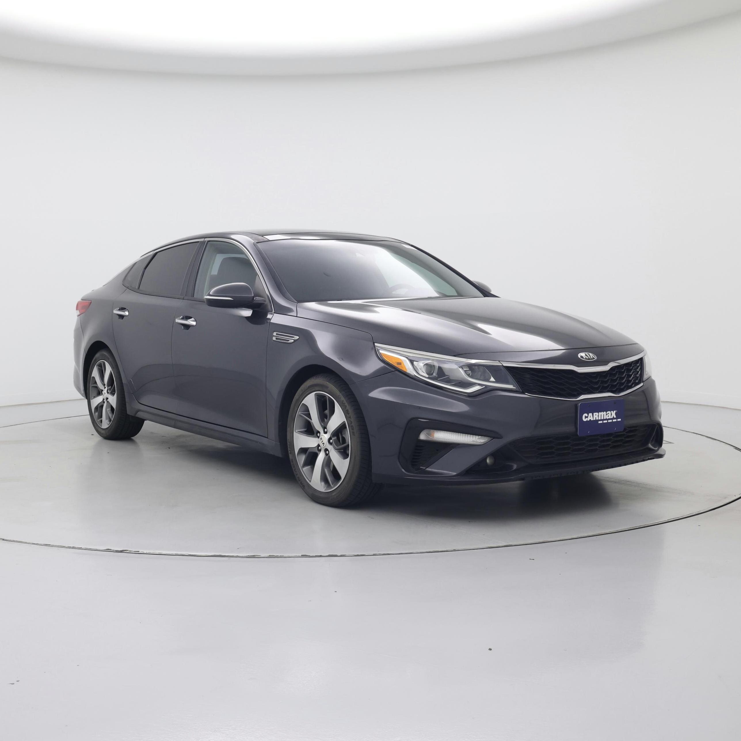 Black 2019 Kia Optima Sedan Front-Wheel Drive Automatic