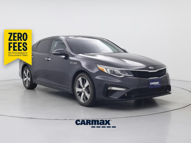 Black 2019 Kia Optima Sedan Front-Wheel Drive Automatic