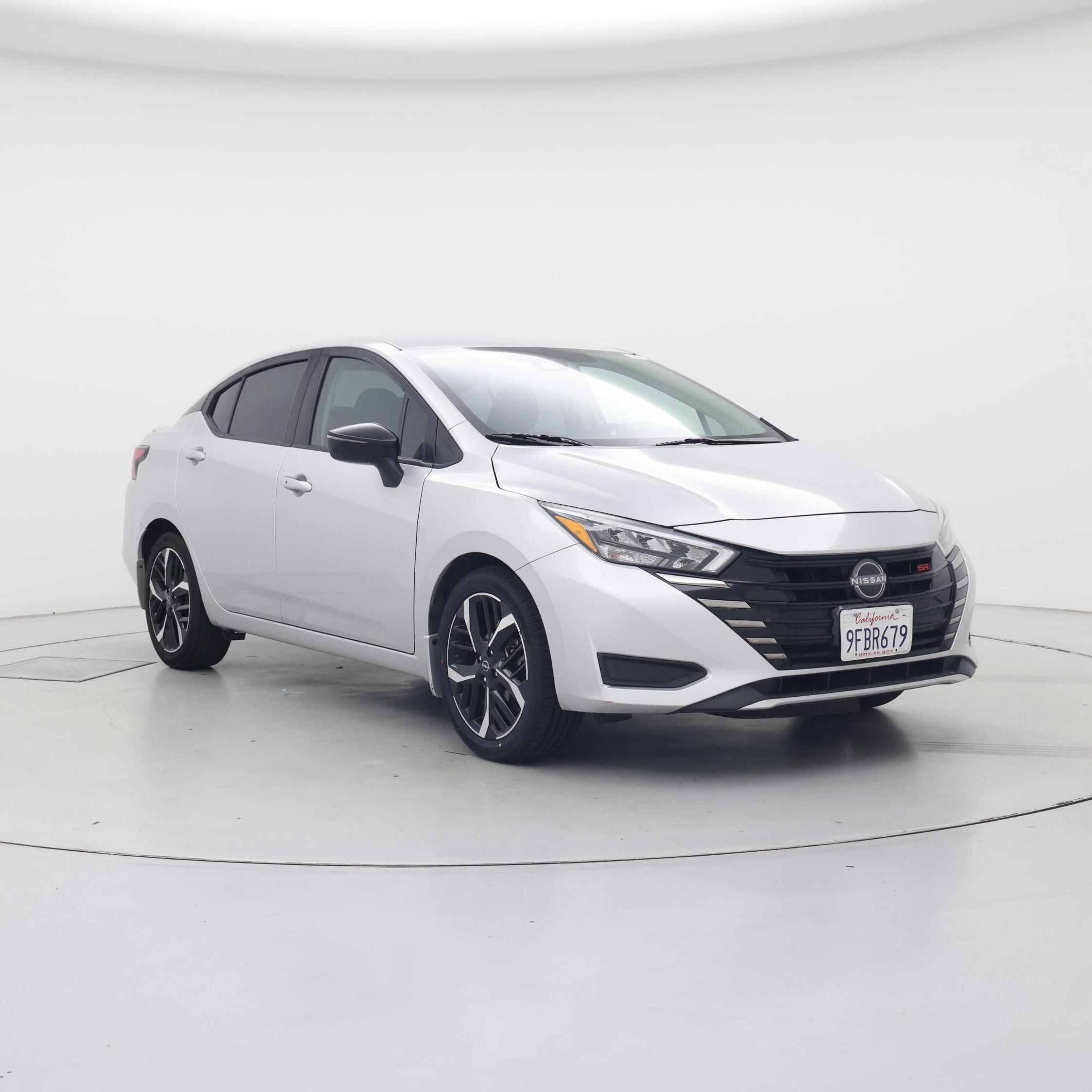 Silver 2023 Nissan Versa Sedan Front-Wheel Drive Automatic