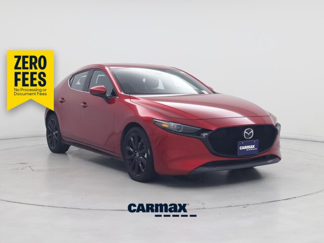 Red 2022 Mazda MAZDA3 Hatchback Front-Wheel Drive Manual
