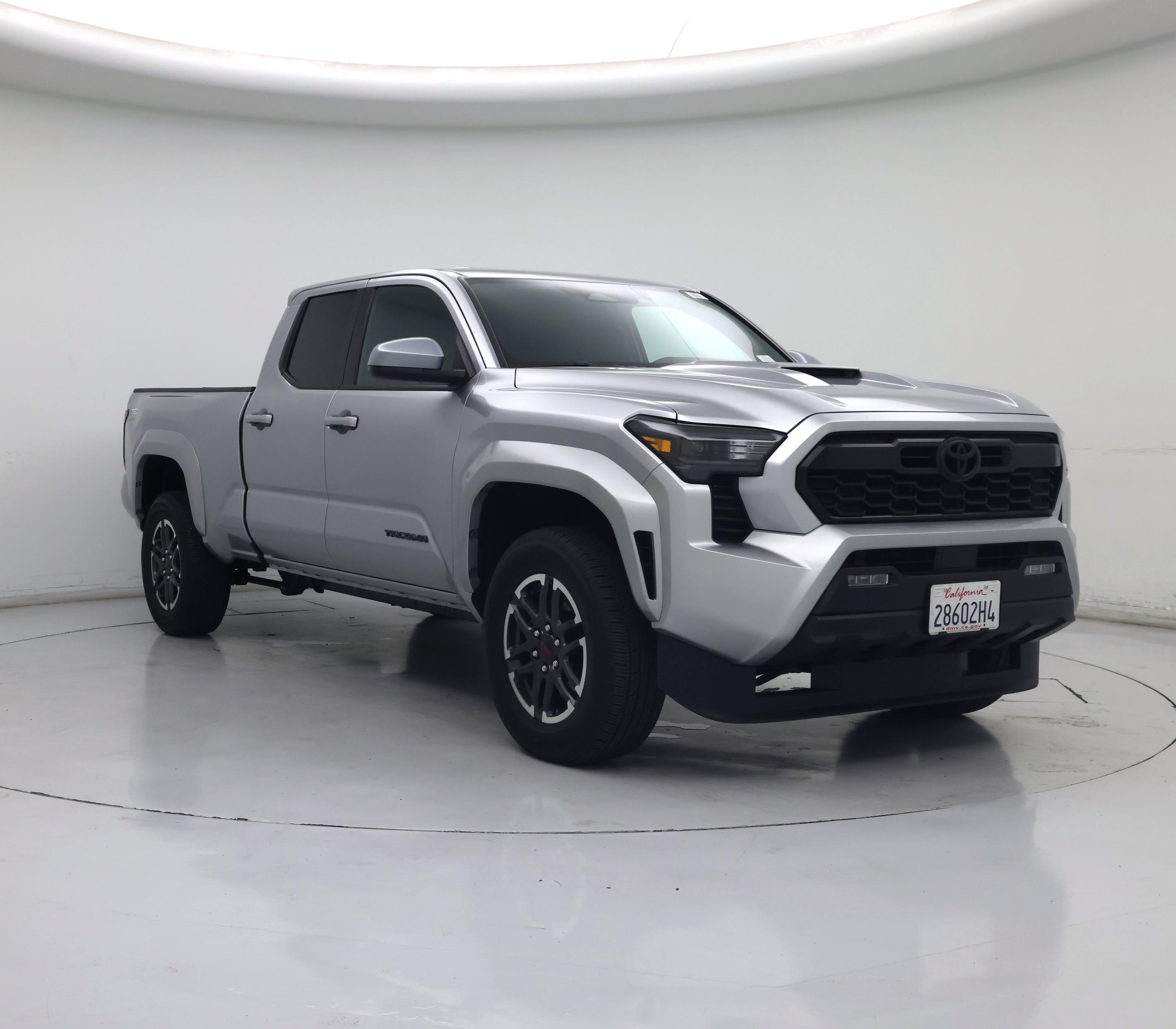 Silver 2025 Toyota Tacoma Pickup Truck Four-Wheel Drive Automatic