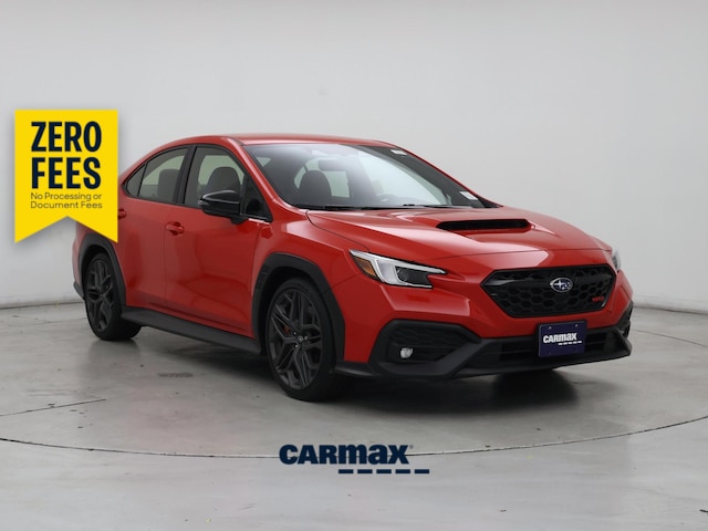 Red 2025 Subaru WRX Sedan All-Wheel Drive Manual