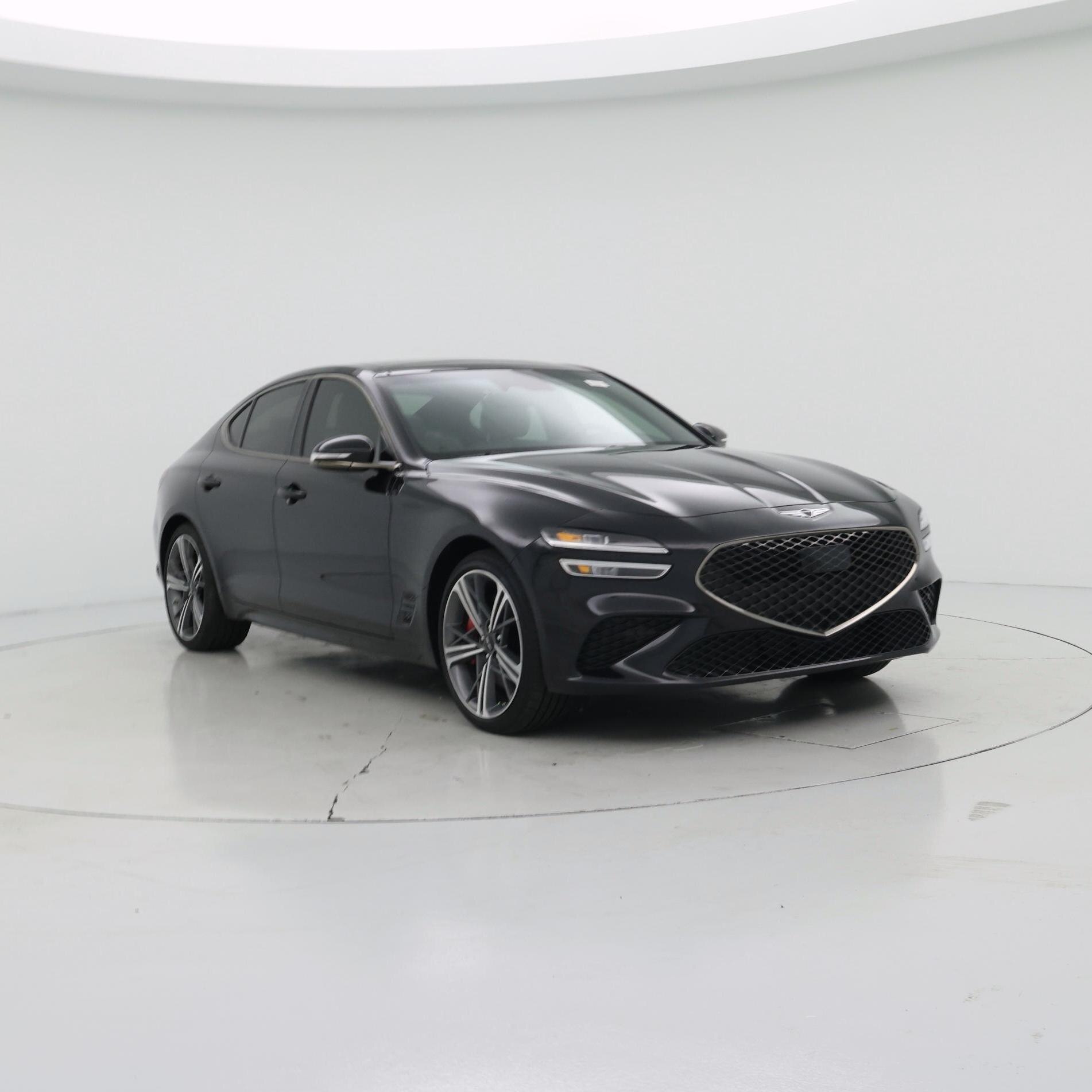 Black 2024 Genesis G70 Sedan  Automatic