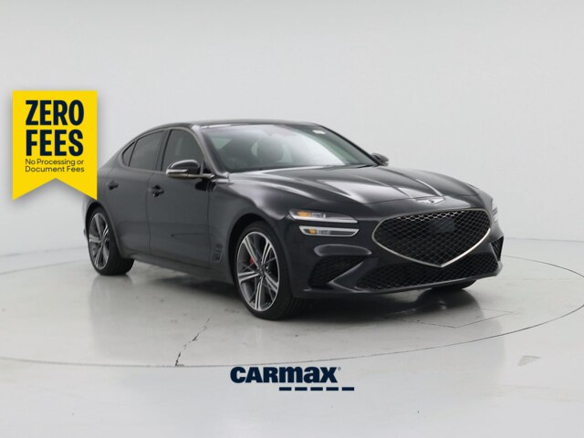 Black 2024 Genesis G70 Sedan Automatic