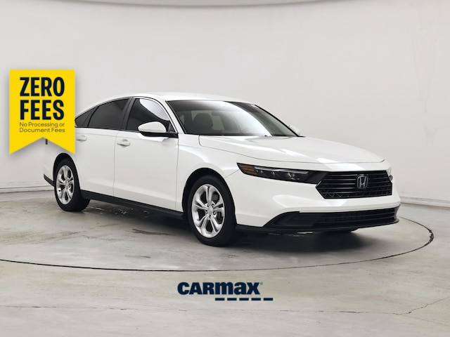 White 2025 Honda Accord Sedan Front-Wheel Drive Automatic