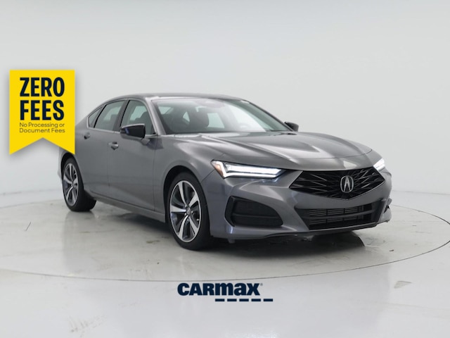 Gray 2025 Acura TLX Sedan Front-Wheel Drive Automatic