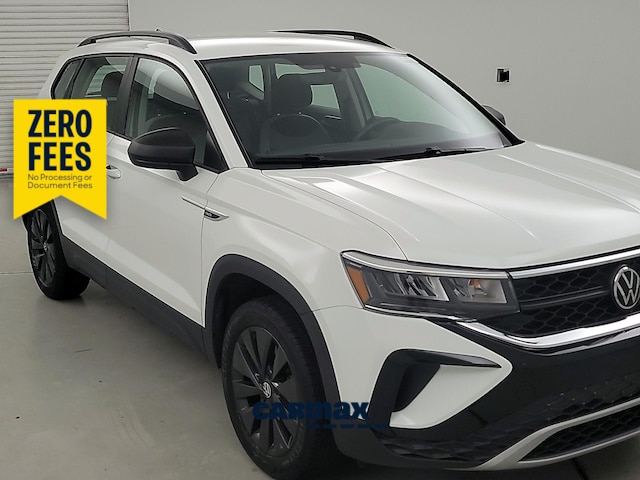 White 2023 Volkswagen Taos SUV / Crossover Front-Wheel Drive Automatic