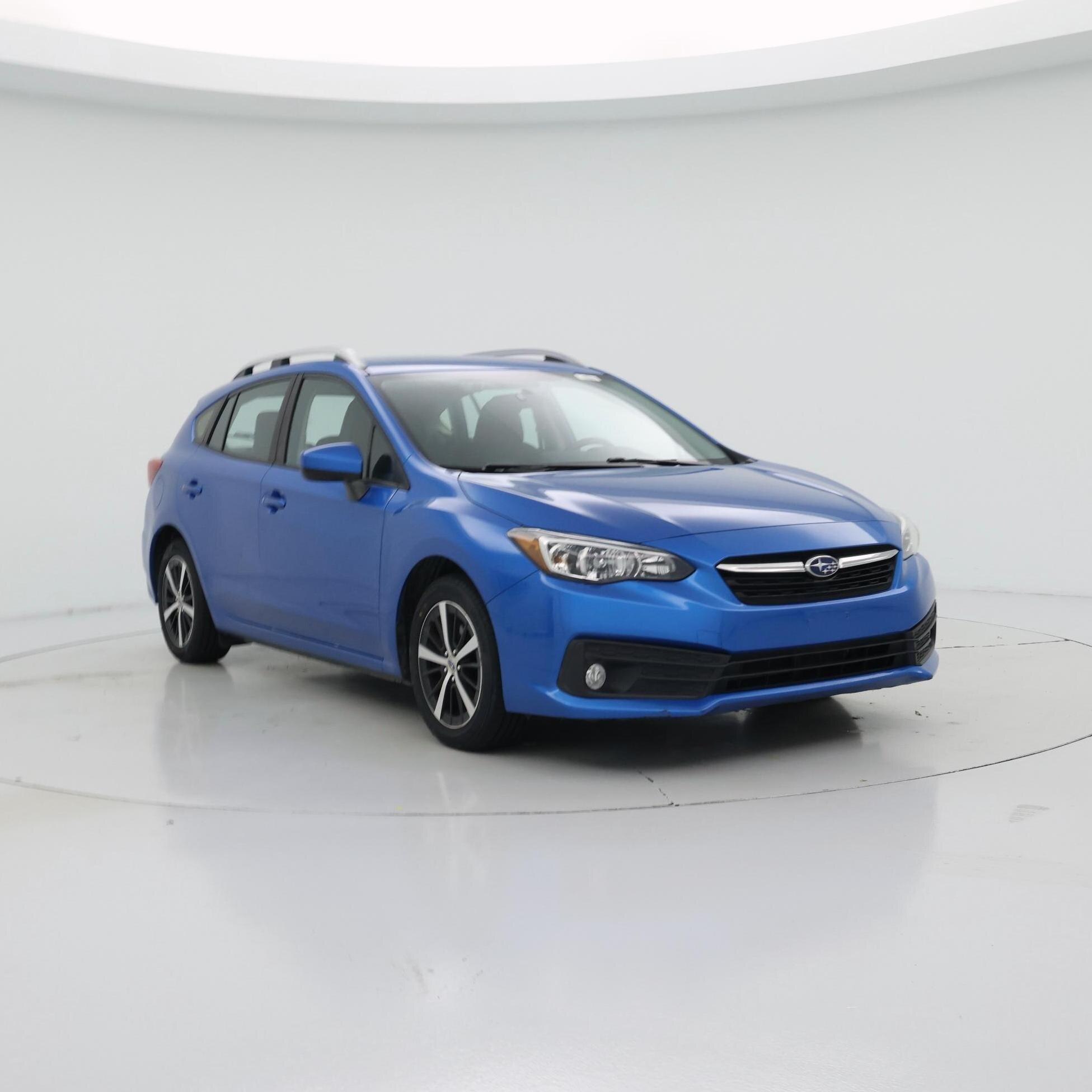 Blue 2022 Subaru Impreza Wagon All-Wheel Drive Automatic