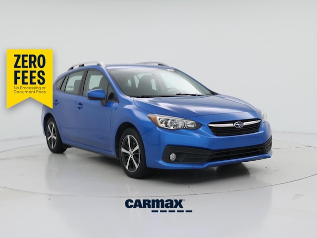 Blue 2022 Subaru Impreza Wagon All-Wheel Drive Automatic