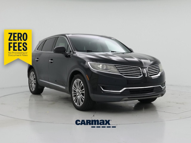 Black 2016 Lincoln MKX SUV / Crossover All-Wheel Drive Automatic